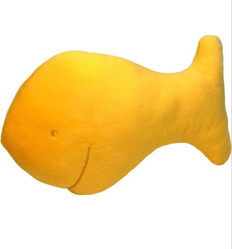 Isaacalyx Fish Chicken Nugget Plush, 13 inch Gold Soft Fish Chicken Nuggets Pillow for Birthday Gifts, Theme Party Decorations (Fish) #fish #goldfish #pillow #funny #food #plush #soft #birthdaygift #gift #idea #giftidea #theme #party #decor #bedroom Goldfish Stuffed Animal, Shrimp Stuffed Animal, Goldfish Plush, Goldfish Pillow, Stuffed Fish Toy, Dino Chicken Nuggets, Food Plush, Goldfish Snack, Fish Shaped Pillow