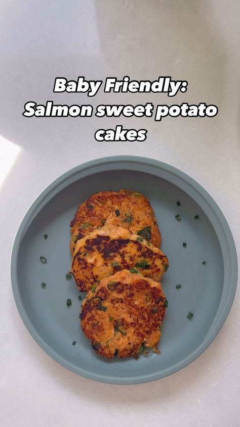 Sweet potato salmon cakes | lately I’ve been trying to whip up foods that are simple using minimal ingredients and that celebrate the… | Instagram Sweet Potato Fritters Baby, Baby Salmon Cakes, Salmon Sweet Potato Recipes, Salmon Sweet Potato Cakes, Sweet Potato Salmon, Fresh Salmon Patties, Potato Salmon, Salmon Fishcakes, Sweet Potato Patties