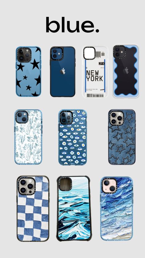 #blue #trendy #madeime #phonecase #casetify #tiktok #fyp #shuffles Casetify Cases Ideas, Casetify Cases, Blue Phone Case, Tiktok Fyp, Iphone Phone Cases, Phone Cases, Iphone, Blue