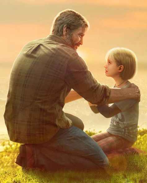 #thelastofus #ellie #joel Joel And Sarah, Emotional Artwork, Konosuba Wallpaper, Joel And Ellie, The Last Of Us2, Weird Dreams, Last Of Us, Geek Culture, Film Serie