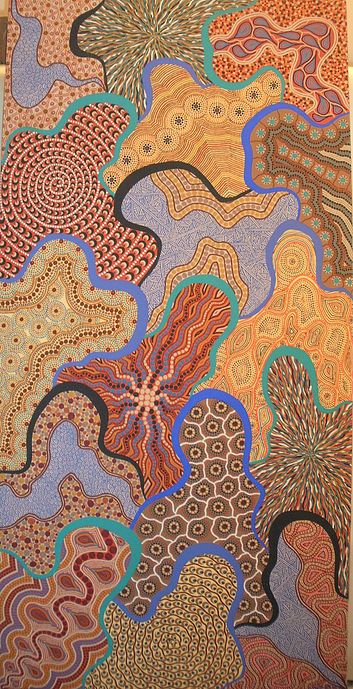 Linda Smith Penangke | Sold ArtWorks -AAG - Sydney Foto Muro Collage, Linda Smith, Arte Indie, Alice Springs, Phone Wallpaper Patterns, Northern Territory, Selling Artwork, Cute Patterns Wallpaper, Art Collage Wall