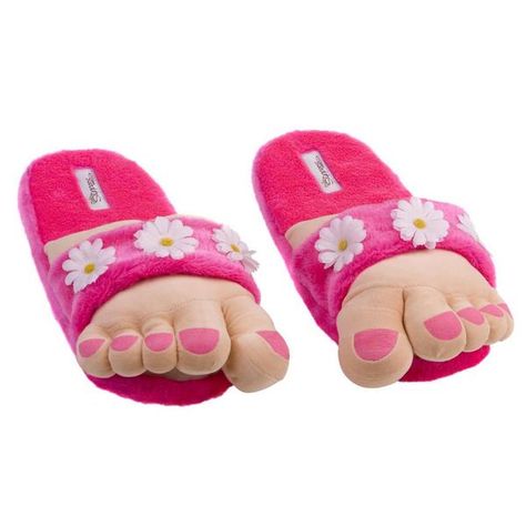 Just Silly Pu Slippers, Funny Slippers, Latest Pakistani Fashion, Flower Slippers, Women Laughing, Bling Sandals, Funny Gifts For Women, Unique Socks, Ugly Sweater Party