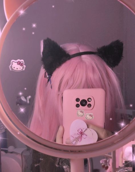 Pastel E Girl, Pink Egirl Aesthetic, Egirl Pink, Pink Egirl, Pink Grunge Aesthetic, Pfp Real, Kawaii Girls Real, Camera Edit, Soft Egirl