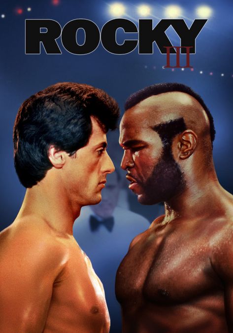 Rocky 3 Burgess Meredith, Rocky Film, Talia Shire, Rocky 3, Carl Weathers, Large Poster Prints, Mr T, Rocky Balboa, Hulk Hogan