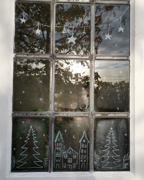 Rachel on Instagram: "When old winter puts his blank face to the glass, I shall close all my shutters, pull the curtains tight, And build me stately palaces by…" Snow Houses, Winter Windows, Blank Face, Chalkboard Markers, Charles Baudelaire, Snowflakes Falling, Winter Window, The Curtains, Framed Chalkboard