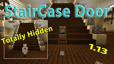 In this minecraft tutorial I show you how to make an easy and completely hidden redstone staircase door that leads to a secret room or secret base. Works in versions 1.12 and 1.13 aquatic update. I have reworked the redstone to make it more efficient, more compact and more survival friendly. Staircase Minecraft, Staircase Door, Minecraft Staircase, Hidden Staircase, Minecraft Secrets, Minecraft Redstone, Secret Base, Minecraft Things, Easy Minecraft Houses