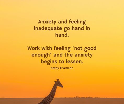 Affirmation For Overthinking, Inadequate Quotes, Feeling Inadequate Quotes, Inadequate Quotes Feeling, Anxiously Attached Affirmations, Overcoming Feelings Of Inadequacy, Quotes About Antidepressants, Feeling Inadequate, Hand In Hand