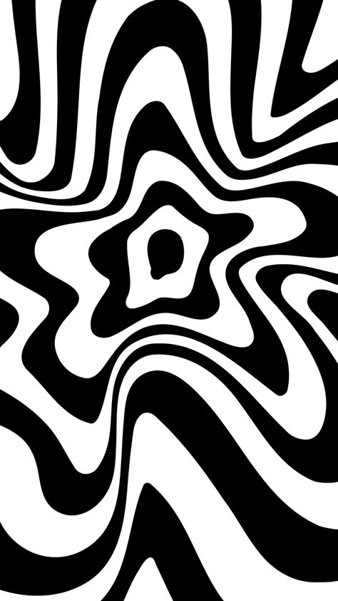 Trippy Illustration Black And White, Black And White Trippy Wallpaper, Trippy Alpha Pattern, Trippy Designs Pattern, Spotify Artwork, Abstract White Background, Black White Wallpaper, Trippy Patterns, Typography Shirt Design