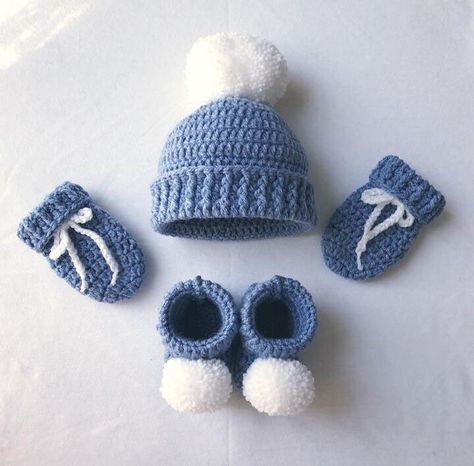 Crochet newborn outfits