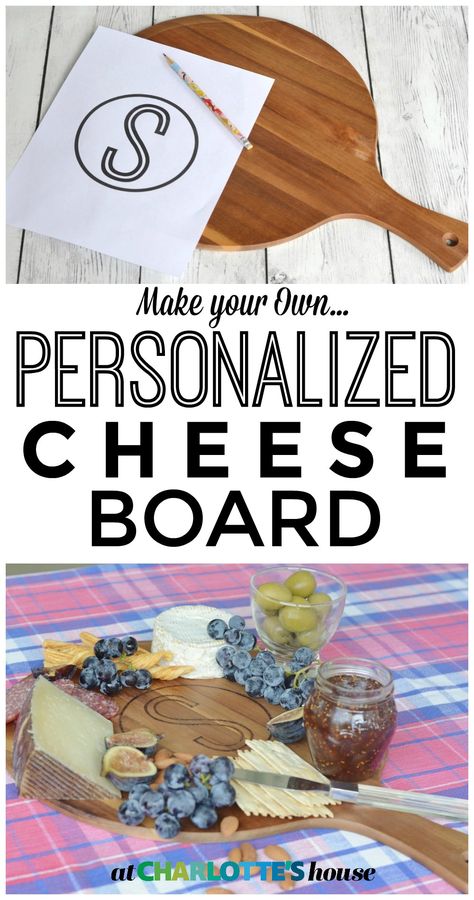 this is the BEST DIY and it takes literally 15 minutes to make Personalized Cheese Board, College Diy, Pinterest Crafts, Diy Crafts For Adults, Wooden Cheese Board, Funky Home Decor, Sell Diy, Cheese Boards, Do It Yourself Crafts