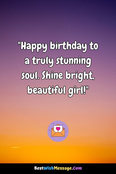 ✨ Make her birthday shine brighter than ever! Send warm wishes to the beautiful girl in your life and make her day unforgettable. #BirthdayLove #GorgeousGirl #CelebrateHerBeauty 🎈🌟 Birthday Wishes For Her Beautiful, Birthday Wishes For Friend Female, Happy Birthday Gorgeous Lady, Birthday Wishes For Girl, Heartfelt Birthday Messages, Happy Birthday Sweet Girl, Birthday Wishes Girl, Happy Birthday Wishes For A Friend, Anniversary Wishes For Husband