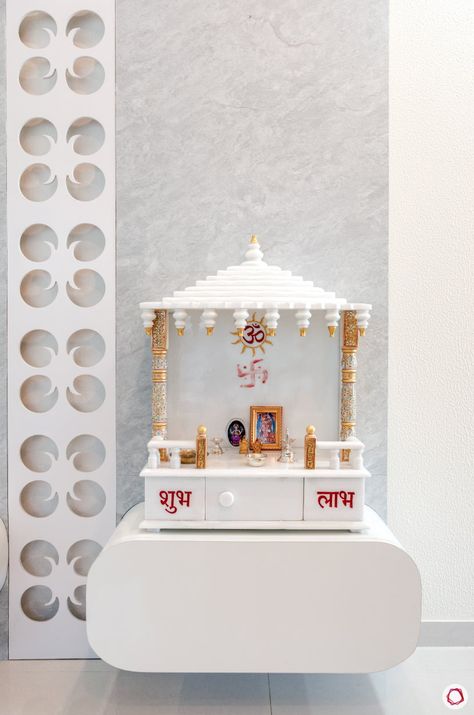 Mandir Designs Made of Marble for Your Heavenly Abode Marble Mandir, Puja Unit, Mandir Ideas, Pooja Room Designs, Temple Ideas, Puja Ghar, Mandir Designs, Home Mandir, Temple For Home