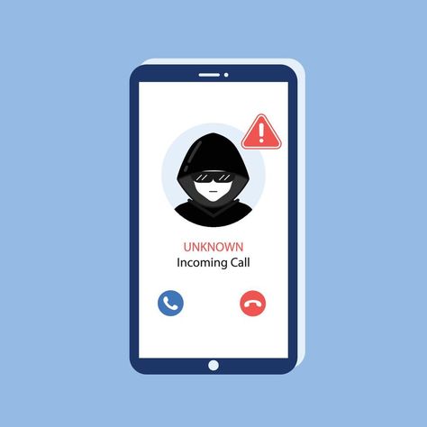 Unknown Caller, Vector Art, Smartphone, Clip Art, Incoming Call, Screen, Quick Saves