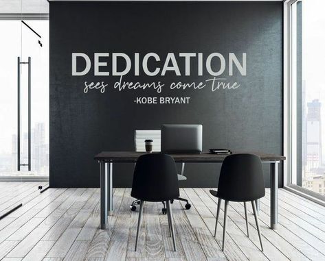 Basketball Sayings, Gym Layouts, Wall Art School, Kobe Bryant Basketball, Bryant Basketball, Classroom Wall Art, Office Wall Design, Music Academy, Modern Office Interiors