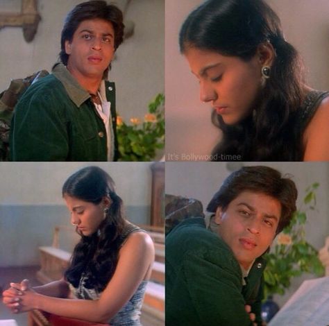 Raj And Simran, Srk And Kajol Aesthetic, Kajol And Srk 90s, Shahrukh Khan And Kajol Dilwale, Srk Romantic Pics, Srk And Kajol Ddlj, Shahrukh Khan And Kajol, Vintage Bollywood Aesthetic, Movie Dialogues