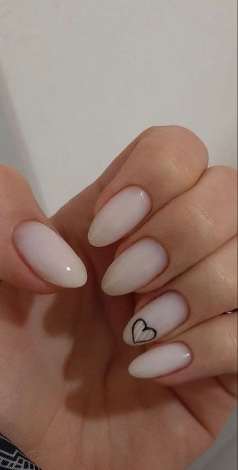 Cute Gel Nails, Heart Nails, White Nails, Short Nails, Christmas Nails, Simple Nails, Stylish Nails, All Things Christmas, Nail Inspo