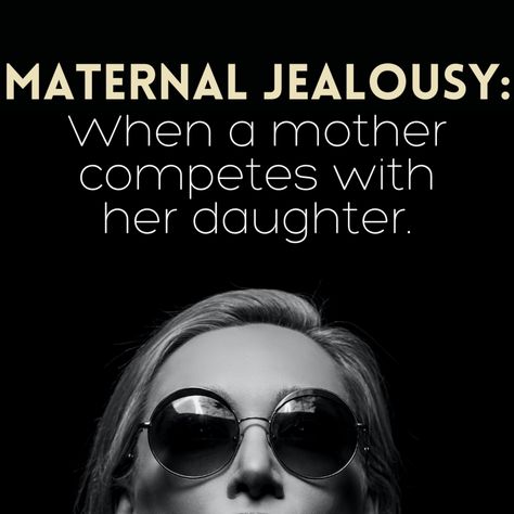 5 Reasons Why Moms Get Jealous of Their Daughters: What's Normal & What's Not. Maternal jealousy is a taboo topic that's rarely acknowledged, let alone discussed. While many daughters sense their mom's envy at some point, some feel its strain on the relationship. Their moms, threatened by their youth, beauty, and prospects, see them more as rivals than offspring. Mother Daughter Relationship Quotes, Jealousy Is A Disease, Cruel People, Destructive Relationships, Quotes About Family, Jealousy Quotes, Good Leadership Skills, Feeling Abandoned, Mother Daughter Relationships