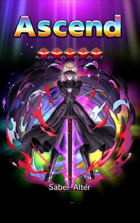 Saber Alter from Grand summoners Grand Summoners, Altria Pendragon, Saber Alter, Quick Saves