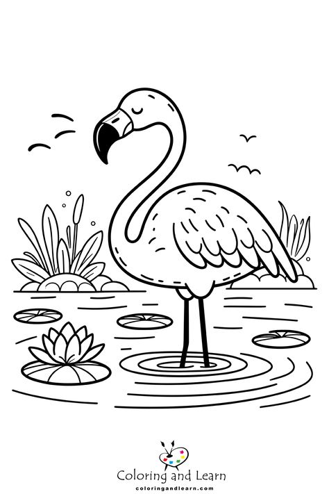 Best printable Flamingo Coloring Pages  - Flamingo coloring pages feature the elegant and vibrant bird known for its distinctive pink feathers and long legs. These pages often depict flamingos... - drawing Flamingos Drawing, Flamingo Doodle, Flamingo Drawings, Drawing Flamingo, Flamingo Drawing, Printable Flamingo, Flamingo Coloring Page, Peacock Coloring Pages, Ladybug Coloring Page