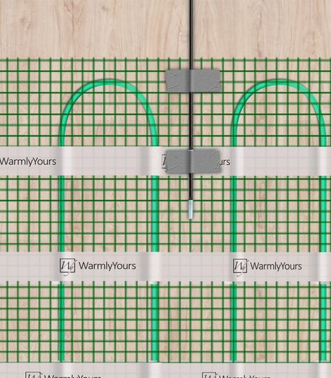 How to Install Radiant Floor Heating under Luxury Vinyl Tile | WarmlyYours Installing Heated Floors, Installing Vinyl Plank Flooring, Luxury Vinyl Planks, Vinyl Planks, Electric Underfloor Heating, Floor Heating, Radiant Floor Heating, Small Farmhouse, Radiant Floor