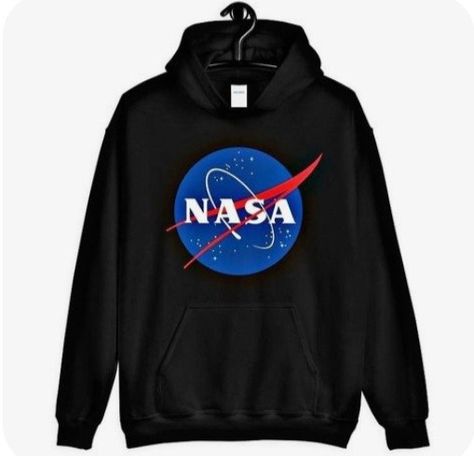 Space Hoodie, Nasa Clothes, Nasa Hoodie, Young T, Tank Top Long Sleeve, Blue T, Perfect Shirt, Long Sleeve Sweatshirts, Pocket Pouch