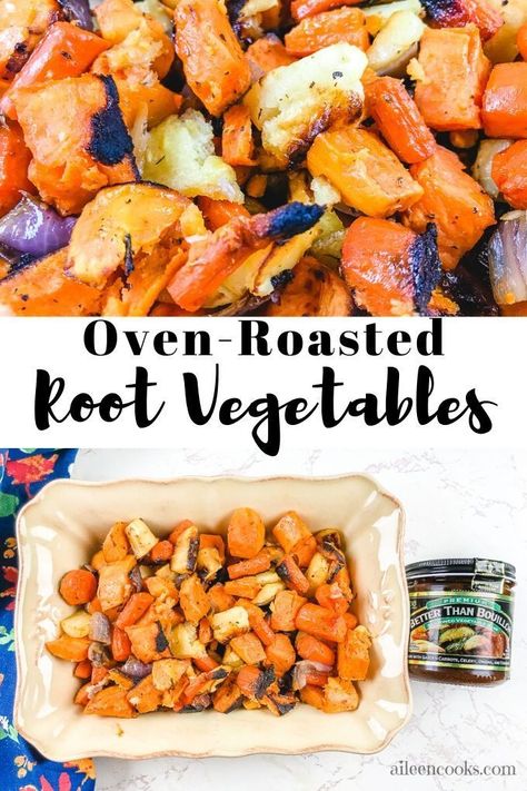 Oven Roasted Root Vegetables, Roasted Turnips, Root Vegetables Recipes, Roasted Potatoes And Carrots, Roasted Root Veggies, Roasted Root Vegetables, Root Veggies, Parmesan Recipes, Turnips