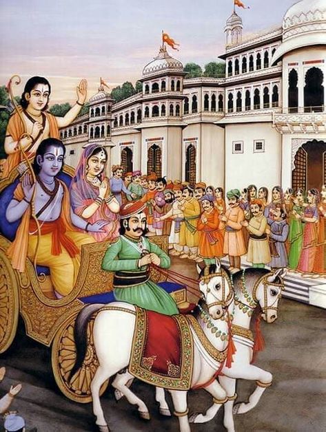 Vangaman  of Prabhu Shri Sita Ram and Shri Lakshman 🌸🌹🙏 Ayodhya Painting, Ram Ayodhya, Ramayana Story, Ram Sita Photo, साईं बाबा, Rama Sita, Ram Sita, Ganesha Drawing, Rama Image