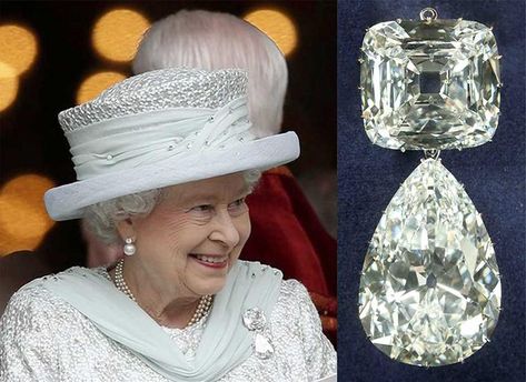 Queen Elizabeth II 10 most famous and valuable jewels of | The Jewellery Editor Royal Brooch, Queen Elizabeth Jewels, Cullinan Diamond, Royal Crown Jewels, Queens Jewels, Rainha Elizabeth Ii, Royal Crowns, Reine Elizabeth, Royal Tiaras