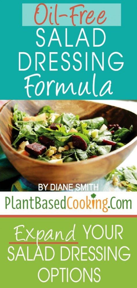 Oil Free Salad, Plant Based Dressing, Vegan Salad Dressing Recipes, Oil Free Salad Dressing, Vegan Coleslaw, Formula Recipes, Vegan Salad Dressing, Creamy Salad Dressing, Vegan Dressing