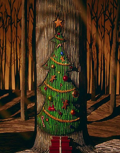 Nightmare Before Christmas Nightmare Before Christmas Tree, Nightmare Before Christmas Wallpaper, Nightmare Before Christmas Decorations, Holiday World, Nightmare Before Christmas Halloween, Christmas Town, Holiday Door, Theme Halloween, Christmas Tree With Gifts