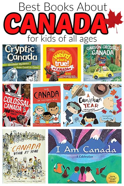 Canada Unit Study, Canada Preschool, Geography Of Canada, Canada For Kids, Canadian Social Studies, Canada Day Crafts, Canada Project, All About Canada, About Canada