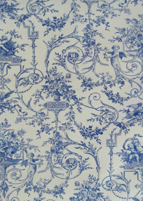 Adam Toile | Discounted Luxury Fabric | Cottage Textiles Fabric Designs Pattern, Fabric Design Textile, Luxury Pattern Design, Luxury Prints, Chintz Print, Colorful Fabric Patterns, Toile Design, Blue Fabrics, Fabric Styles