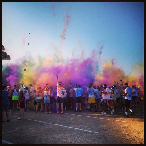 Color Run - happiest 5k on the planet! Key Club, Korea Language, Running 5k, Student Council, Run Happy, Color Run, Kids Events, Eat Right, Zumba