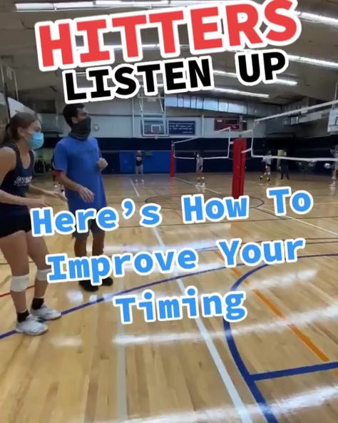 How To Practice Hitting At Home Volleyball, How To Hit In Volleyball, Volleyball Drills For Outside Hitter, Volleyball Board To Hit Against, Volleyball Timing Drills, Volleyball Drills At Home By Yourself Hitting, How To Improve Your Hitting Volleyball, Volleyball Hitting Approach, How To Be A Better Hitter In Volleyball