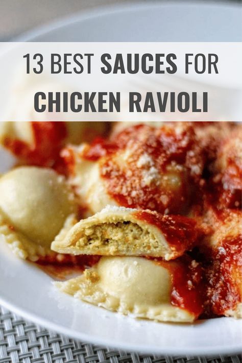 Chicken Ravioli Sauce Recipe, Chicken Mozzarella Ravioli Sauce, Rana Chicken And Roasted Garlic Ravioli, Sauce For Chicken Ravioli, Chicken And Cheese Ravioli Recipes, Chicken Ravioli Sauce, Chicken And Mozzarella Ravioli, Light Sauce For Ravioli, Chicken Ravioli Recipe