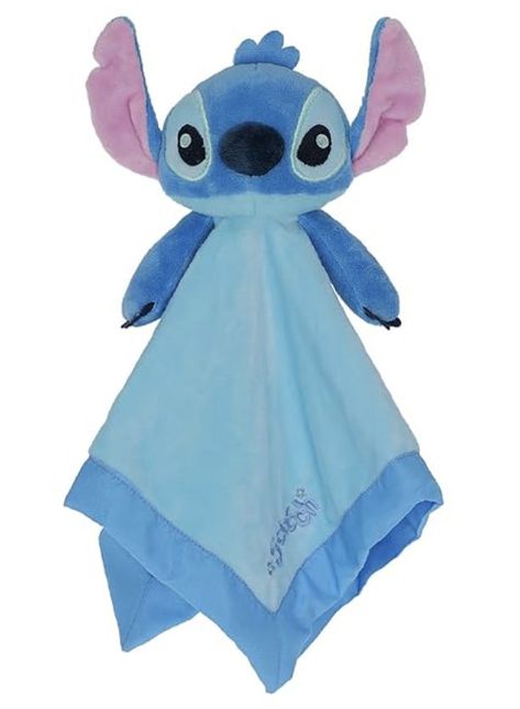 Soft, snuggly, and oh-so-cute, our adorable Stitch baby security blanket is perfect for soothing and cuddling! Lilo And Stitch Themed Nursery, Lilo And Stitch Nursery Ideas, Stitch And Angel Nursery, Stitch Bebe, Stitch And Angel Stuffed Animal, Pink Stitch Stuffed Animal, Lilo And Stitch Blanket, Lilo And Stitch Crib Bedding, Stitch Room