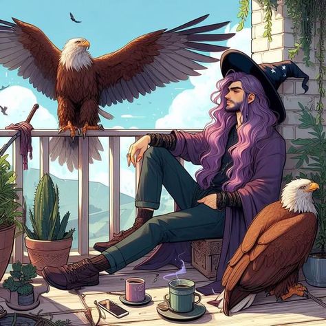 Herbal Witch Art, Powerful Witch Art, Modern Witch Art, Gargoyle Character, Modern Witch Aesthetic, Art Witch Aesthetic, Gargoyles Characters, Witch Drawing, Teen Witch