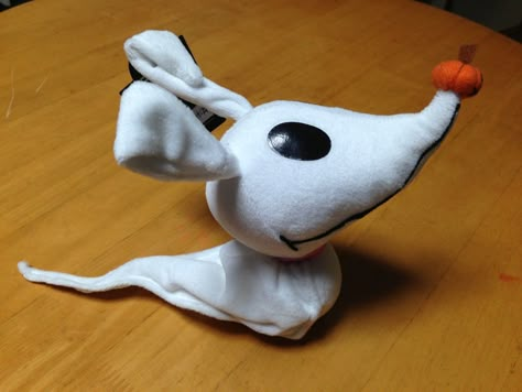 The Nightmare Before Christmas Zero Dog Plush Doll Bendable | eBay Zero From Nightmare Before Christmas, Nightmare Before Christmas Dolls, Zero Dog, Nightmare Before Christmas Zero, Nightmare Before Christmas Decorations, Needle Felting Diy, Christmas Props, Halloween Ornaments, The Nightmare Before Christmas