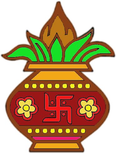 Kalash Design In Rangoli, Kalash Drawing Easy, Kalash Painting Design, Kalash Png, Kalash Rangoli Designs, Kalash Painting, Kalash Drawing, Redium Design, Kalash Design