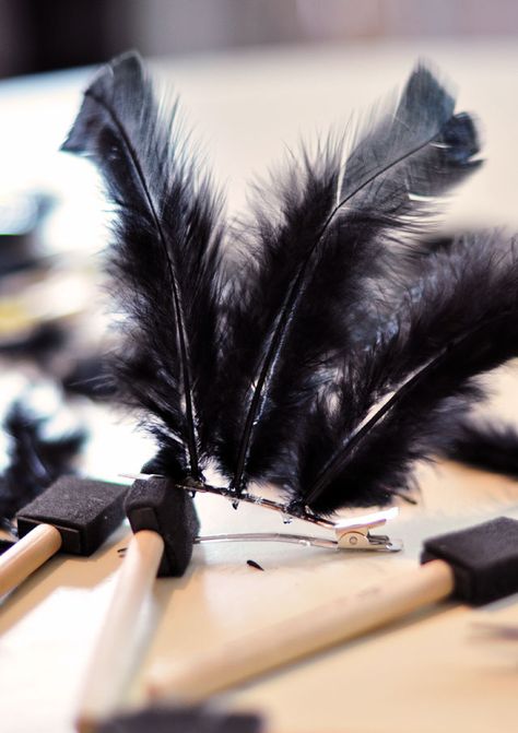 DIY Feather Mohawk + Faux Hawk / Feather Headdress | …love Maegan Diy Feather Headband, Fall Fashion Editorial, Feather Mohawk, Hawk Feather, Cuffs Diy, Alexander Wang Boots, Faux Hawk Braid, Hawk Feathers, Diy Feather