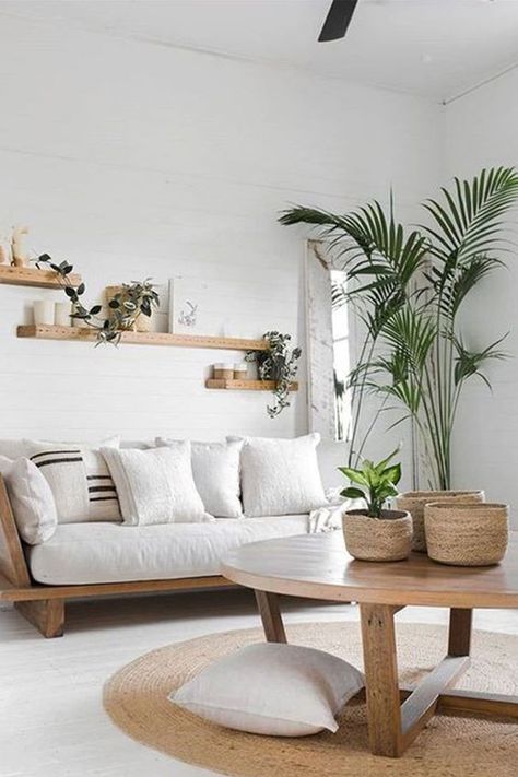 Furnitur Ruang Keluarga, Minimal Living Room, Hiasan Bilik Tidur, Room Mirror, Mirror Ideas, Small Apartment Living Room, Living Room Scandinavian, Small Apartment Living, Makeover Ideas