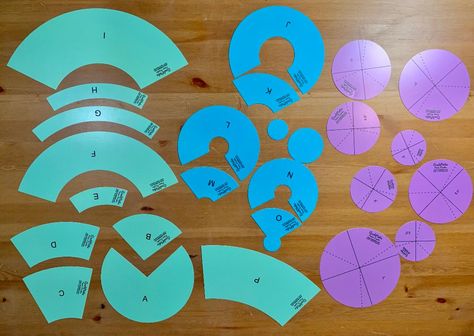 Circlematic Pottery, Clay Templates Patterns, Ceramic Templates Free Printable, Pottery Templates Free Printable, Hand Built Pottery Templates, Ceramic Templates, Bowl Template, Clay Templates, Slab Pottery Templates