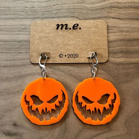 Add charm to your collection with our cute Halloween accessories including candy corn and black cat earrings that capture the whimsical spirit of the season beautifully! Laser Cut Earrings Acrylics, Corn Earrings, Halloween Black Cats, Candy Corn Earrings, Black Cat Earrings, The Witching Hour, Laser Cut Wood Crafts, Bat Earrings, Laser Engraved Ideas