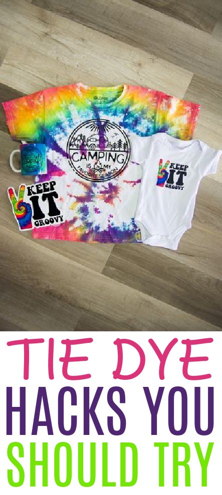 Tie dye is so popular again and with good reason – it’s so fun and colorful! In this post, we’re going to share some amazing Tie Dye Hacks You Should Try. #cricut #cricutexplore #cricutmaker #cricutmade #cricutprojects Tie Dye Vinyl, Tie Dye Kit, Tie Dye Crafts, Screen Printing Techniques, Beginner Crafts, Shirt Folding, Screen Printing Shirts, Tie Dye Shirts, Create Diy