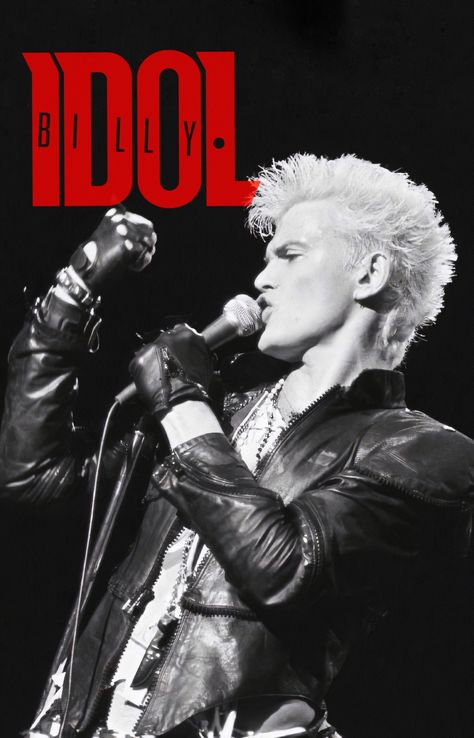 Music Maniac — Posters/lockscreens part 2 Billy B, The Wedding Singer, 80s Bands, Band Wallpapers, Billy Idol, British Rock, Rock Posters, Collage Wall, Band Posters