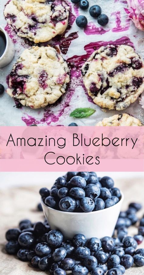 Blueberry Cookies With Cream Cheese, Blueberry Cookies Taste Of Home, Cookies With Berries, Blueberry Oat Cookies, Chewy Blueberry Cookies, Blueberry Cookies Recipes Easy, Fresh Blueberry Cookies Recipes, Frozen Blueberry Cookies, Blueberry Crunch Cookies