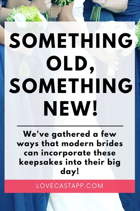 Keep up with a few traditions of the past with something old, something new, something borrowed and something blue! We've made a list of a few ideas on what to include for this tradition! Old Borrowed New Blue Ideas, Ideas For Something Old Something New, Old New Borrowed Blue Ideas, Something Old New Borrowed And Blue Idea, Ideas For Something Borrowed For Bride, Ideas For Something Blue For Bride, Old New Borrowed And Blue Ideas, Something Old Wedding Ideas, Something Old Ideas