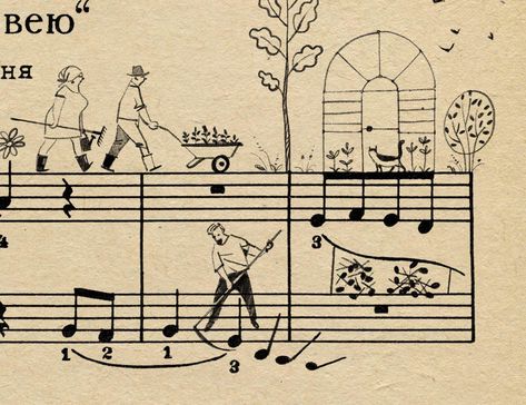 Vintage Music Illustration, Sheet Music Aesthetic Wallpaper, Orchestra Drawing Art, Sheet Music Illustration, Sheet Music Asthetic, Music Doodle, Not Musik, Sheet Music Art, Newspaper Art