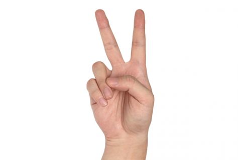 What Hand Signals Should I Avoid When Traveling Abroad? | Mental Floss Peace Sign Hand Reference, Hands Peace Sign, Hand Studies, Peace Hand Sign, Typeface Poster, Peace Sign Symbol, Peace Fingers, Hand Poses, Peace Sign Hand