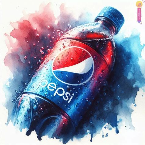 Have a pepsi... Water color painting. Like, Save, Share and Comment. #art #artist #artwork #drawing #love #photography #digitalart #instagood #painting #artistsoninstagram #illustration #design #photooftheday #fashion #arte #instagram #sketch #beautiful #like #nature #artoftheday #picoftheday #fanart #follow #photo #draw #music #style #contemporaryart #bhfyp Pepsi Painting, Cooler Painting, Art Day, Contemporary Art, Watercolor Paintings, Digital Art, Fan Art, Drawings, Photography